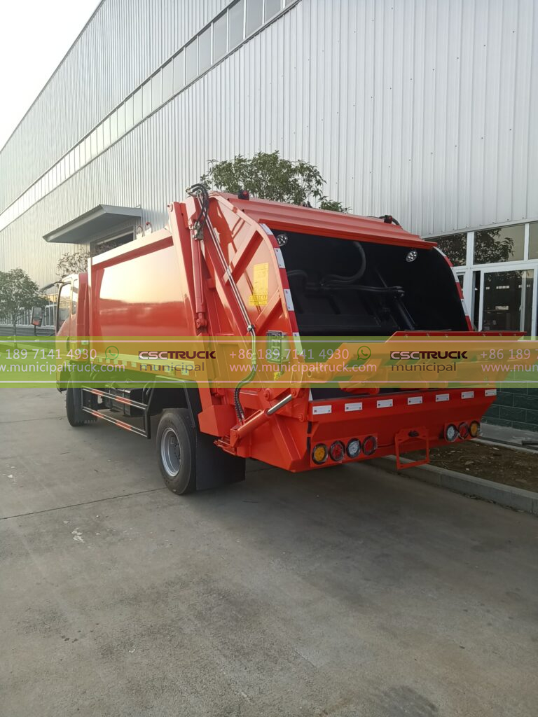 Mini Bin Lifter Garbage Compact Truck CSCTRUCK Municipal Truck