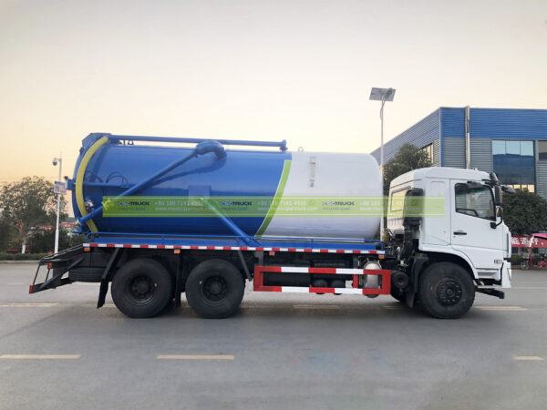 SHACMAN 18000 Liters Septic Suction Truck Left Details