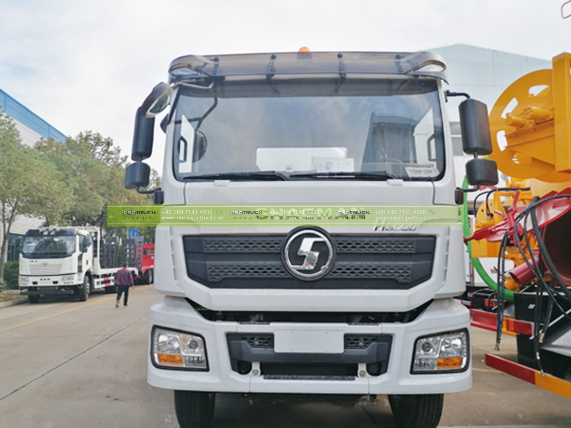 SHACMAN 18000 Liters Septic Suction Truck 5 SHACMAN 18000 Liters Septic Suction Truck Head