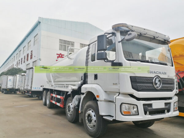 SHACMAN 18000 Liters Septic Suction Truck Left Details