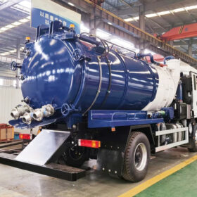 SHACMAN 20 Ton Sewage Tanker Truck Back Details