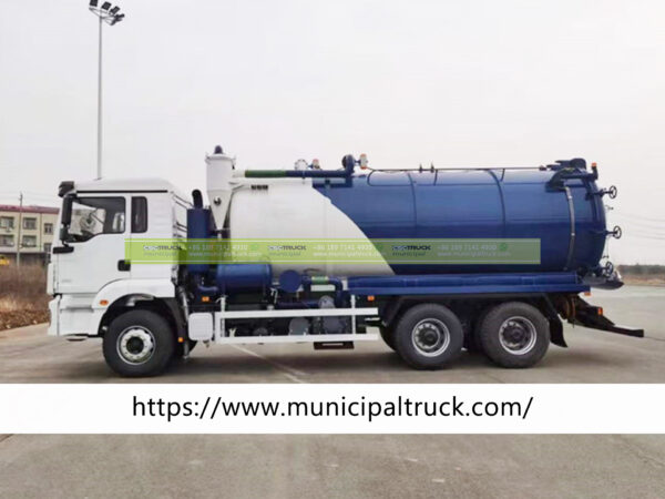 SHACMAN 20 Ton Sewage Tanker Truck Body
