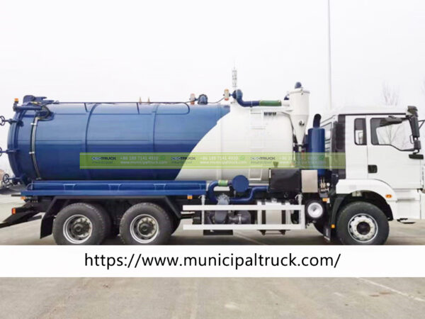 SHACMAN 20 Ton Sewage Tanker Truck Body Details