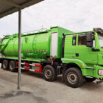What Maintenance Protocols Extend the Lifespan of Sludge Collector Trucks? SHACMAN 25 Ton Sewer Suction Truck Green Left Side