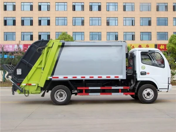 DFAC Garbage Rear Tipper Truck Right Body Tank