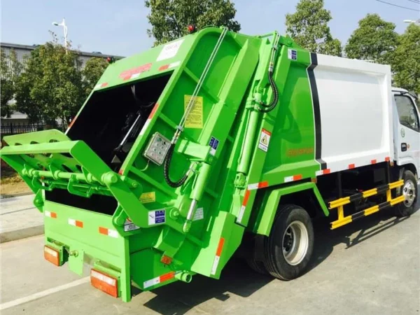 DFAC Garbage Rear Tipper Truck Loader