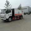 high pressure hydraulic compactor truck