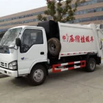 ISUZU 600P Garbage Truck with Compactor Isuzu 600p Compacted Garbage Truck