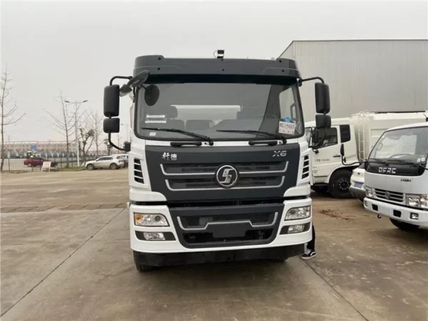 Shacman Pressure Washing Road Sweeper Truck Head