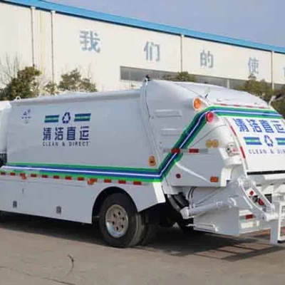 ISUZU Rear Loaders Refuse Garbage Truck Body Side