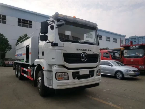 Shacman Sewer Jetting Truck Right Head