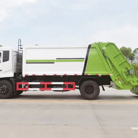 14CBM Waste Truck Garbage Compressor Refuse Truck Right Body