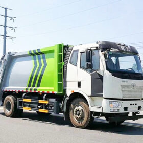 14CBM Waste Truck Garbage Compressor Refuse Truck Left Head