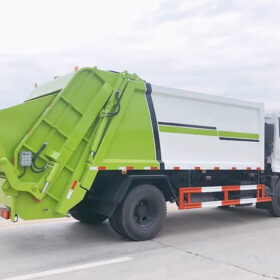 14CBM Waste Truck Garbage Compressor Refuse Truck Left Tanker