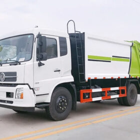 14CBM Waste Truck Garbage Compressor Refuse Truck Right Tanker