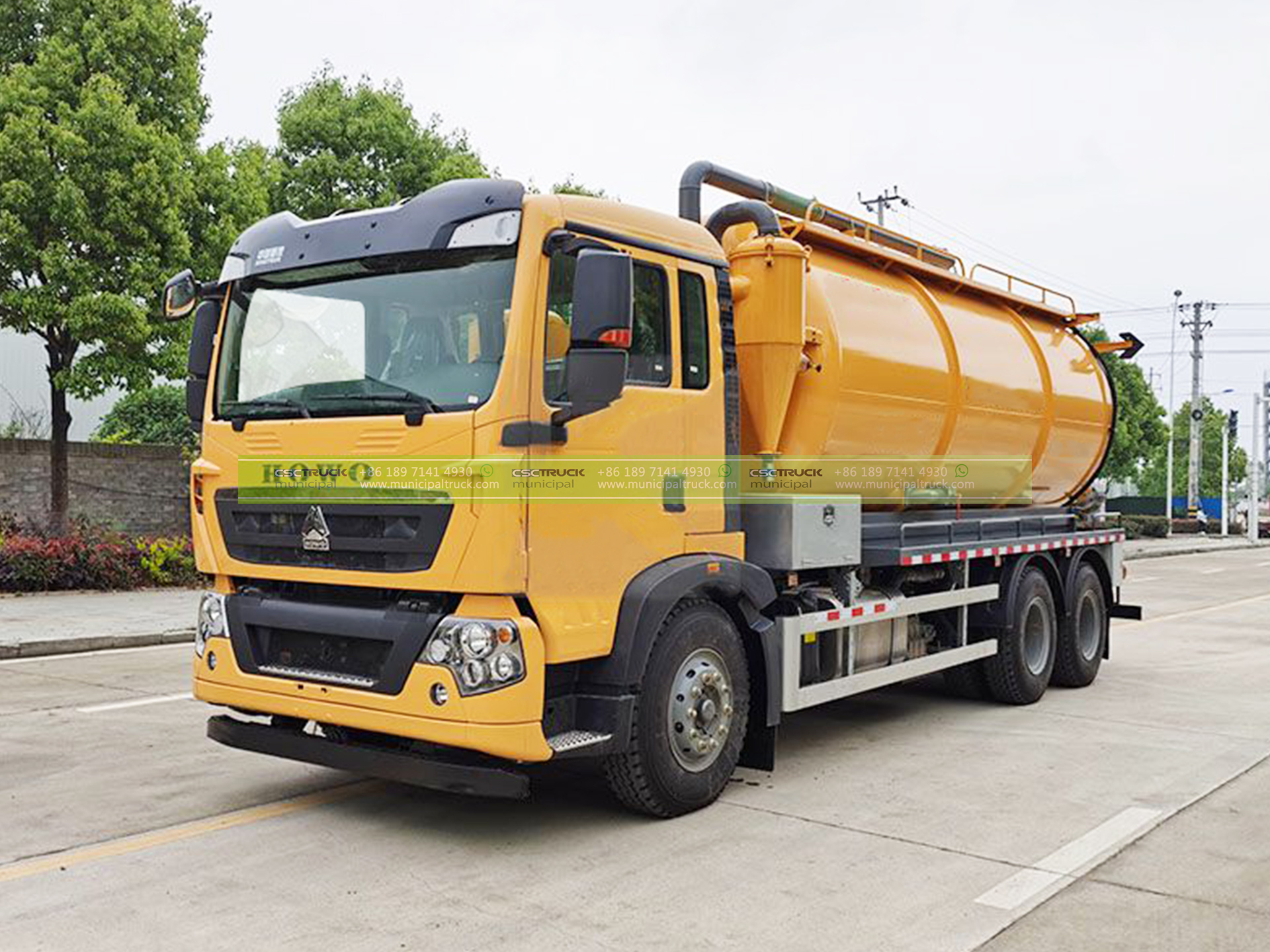 Combo Sewer Cleaner Truck 1 Combo Sewer Cleaner Truck Head