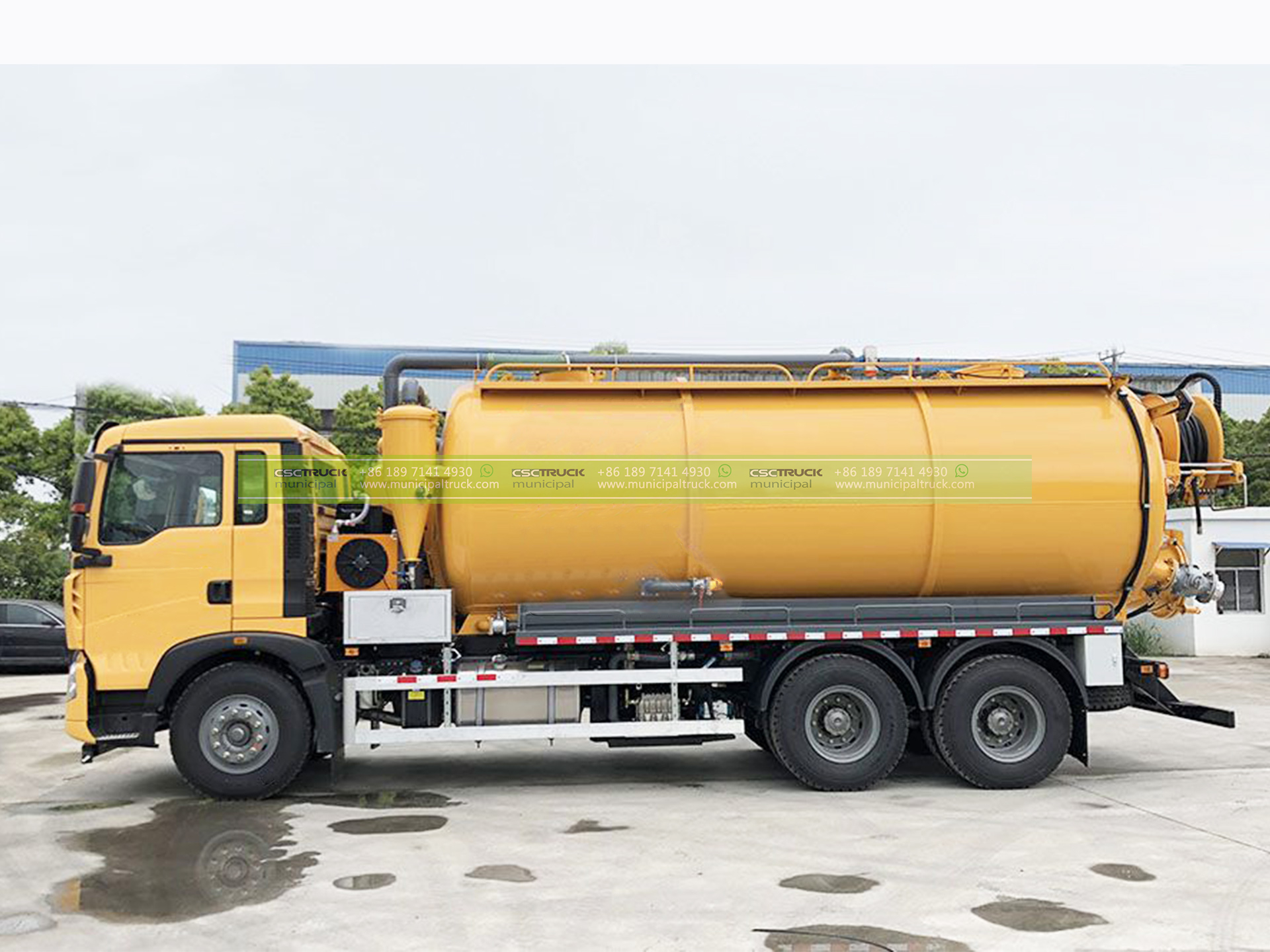 Combo Sewer Cleaner Truck 4 Combo Sewer Cleaner Truck Tanker