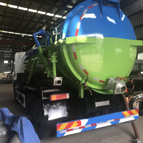 DONGFENG 18000 Liters Sewage Vacuum Truck Blue Back