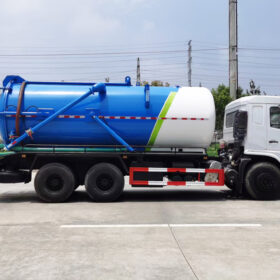 DONGFENG 25 Ton Sewer Vacuum Truck Left Body