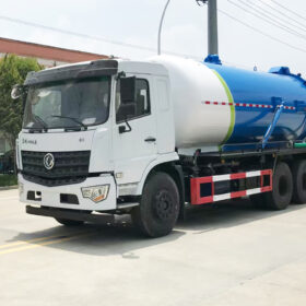 DONGFENG 25 Ton Sewer Vacuum Truck Right Side