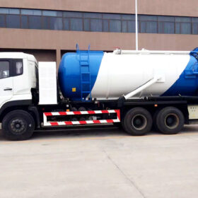 DONGFENG 25 Ton Sewer Vacuum Truck Blue Body