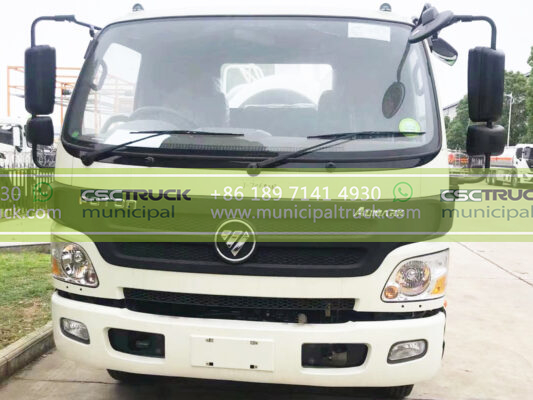 FOTON 8 Ton Small Vacuum Sewer Truck Head