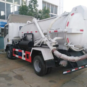 HOWO light duty Vacuum Sewer Trucks to Oman