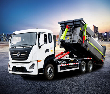 Hook Loader Garbage Truck