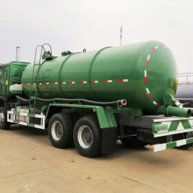 Howo Vacuum Sewer Trucks to Uzbekstan