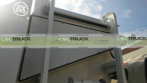 ISUZU Food Waste Truck Functional Part Details Back