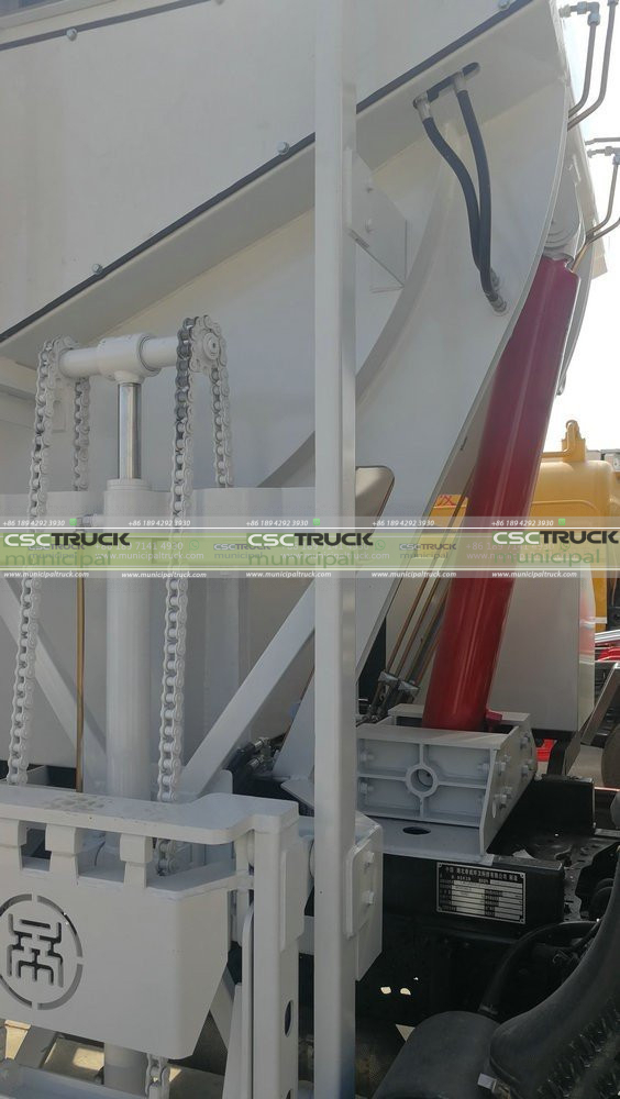 ISUZU Food Waste Truck Functional Part Details