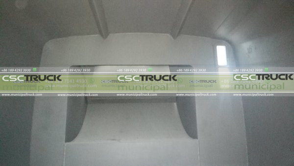 ISUZU Food Waste Truck Functional Part Inside Details