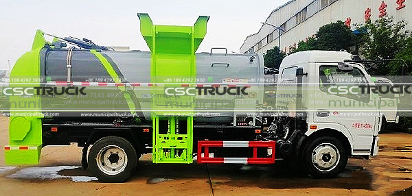 ISUZU Food Waste Truck Functional Part Whole