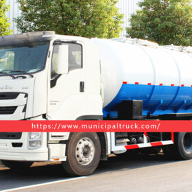 ISUZU GIGA 25 Ton Vacuum Truck Side Body