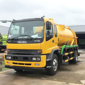 ISUZU Vacuum Sewer Trucks to Morocco 3