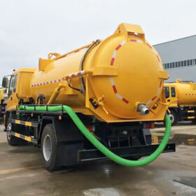 ISUZU Vacuum Sewer Trucks to Morocco 2