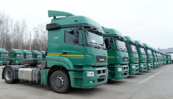 Russian KAMAZ Truck