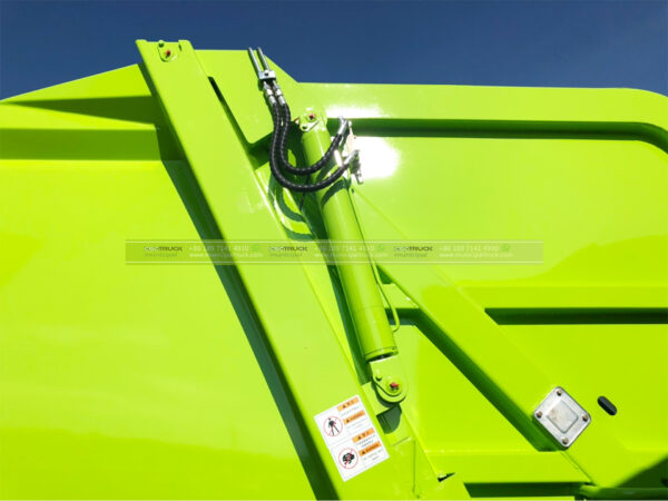SHACMAN 14CBM Waste Compactor Truck Body High View