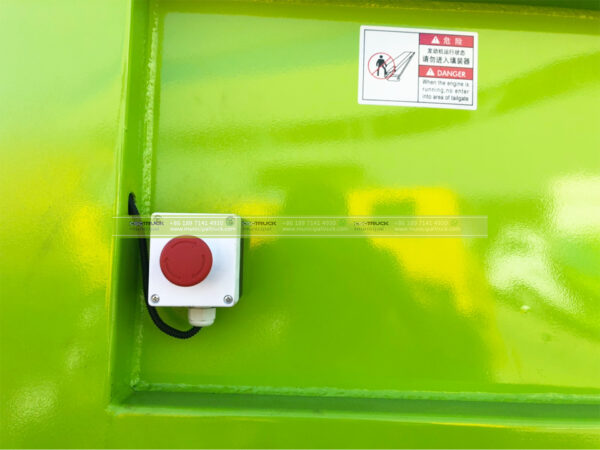 SHACMAN 14CBM Waste Compactor Truck Button