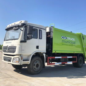 SHACMAN 14CBM Waste Compactor Truck Body Side