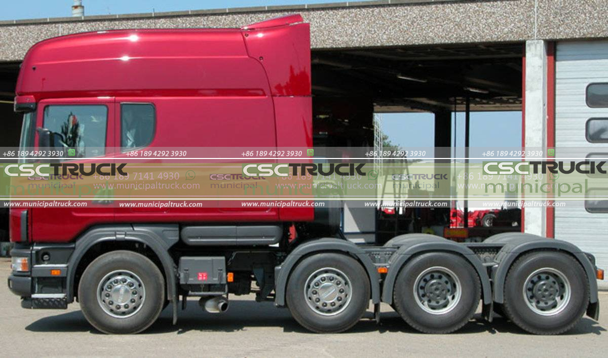 Scania Longline V8 Red