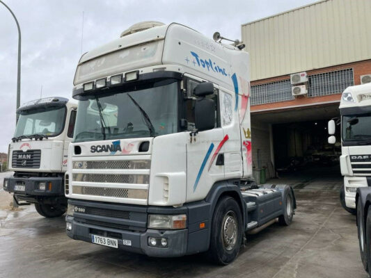 Scania Longline V8 White