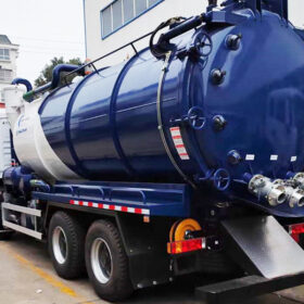 Shacman Vacuum Sewer Trucks to Zambia