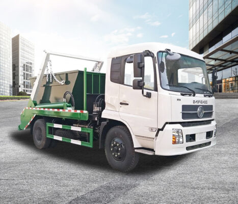 Skip Loader Garbage Truck