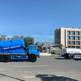 Vacuum Sewer Trucks Delivery to Botswana