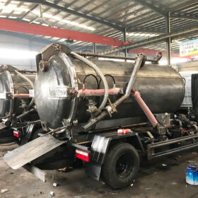 Vacuum Sewer Trucks Delivery to Mongolian