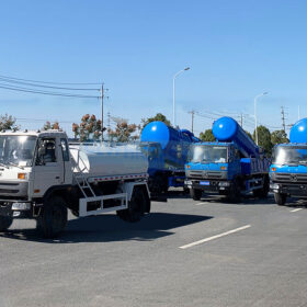 Vacuum Sewer Trucks Delivery to Rwanda