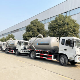 Vacuum Sewer Trucks Delivery to Sudan