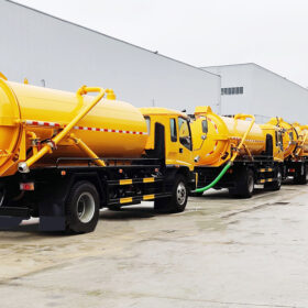 Vacuum Sewer Trucks Delivery to Zimbabwe