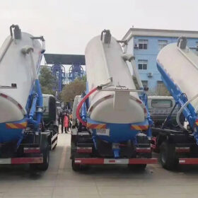 Vacuum Sewer Trucks Ship to Indonesia